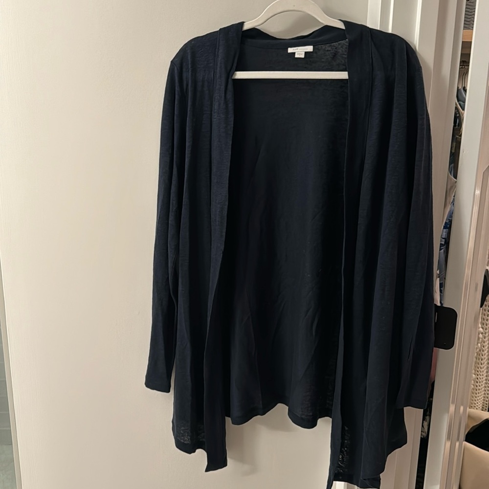 J-Jill linen cardigan